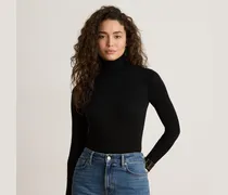 Gerippter Rollkragenpullover