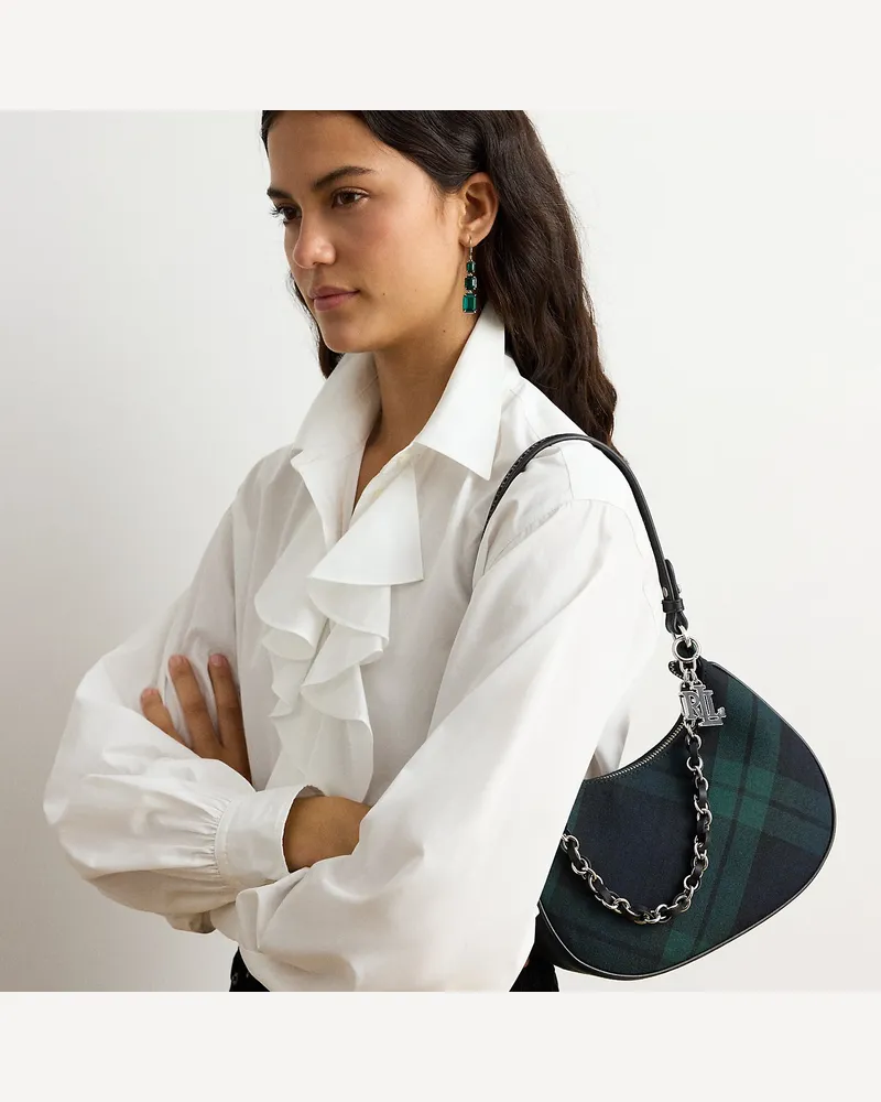 Ralph Lauren Schultertasche Marcy mit Karomuster Multi