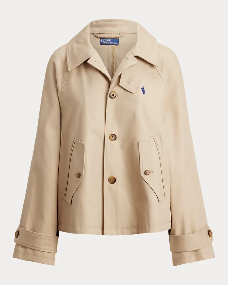 Ralph Lauren Jacke aus Baumwolltwill Tan