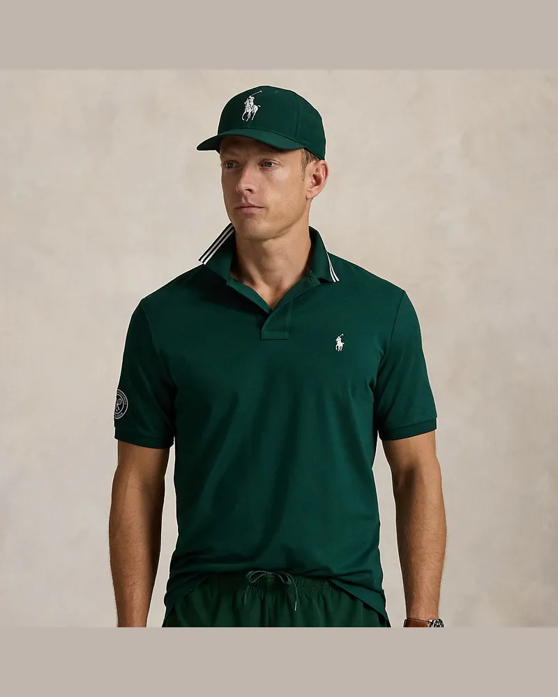 Ralph Lauren Classic-Fit Stretch-Poloshirt Wimbledon Green