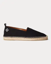 Ralph Lauren Segeltuch-Espadrille Bowsworth Black