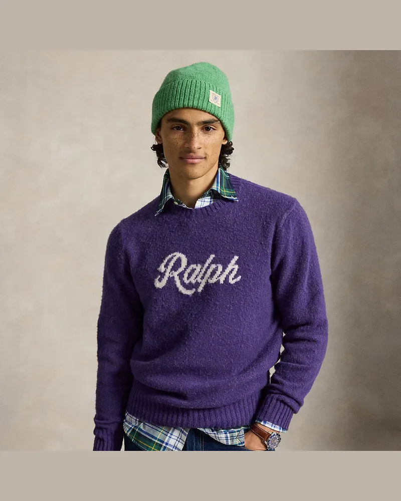 Ralph Lauren Der Logo-Pullover  Ralph Lauren Purple