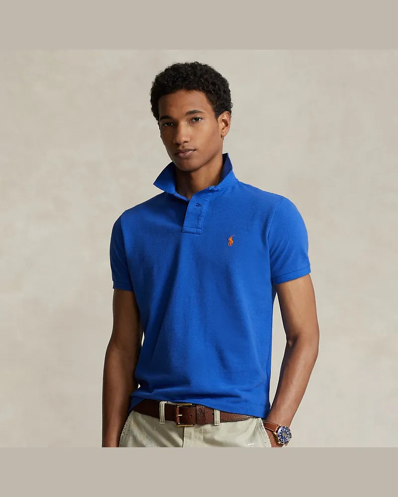 Ralph Lauren Das legendäre Piqué-Poloshirt Blue