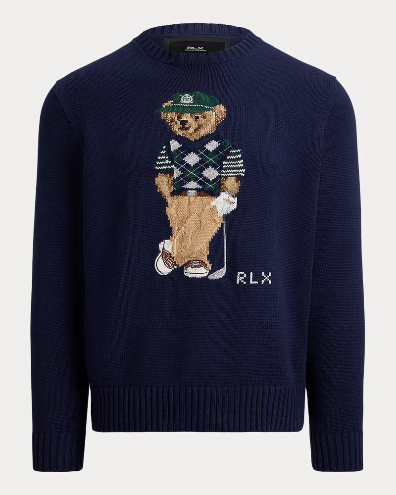 Ralph Lauren Performance-Pullover mit Polo Bear Blue