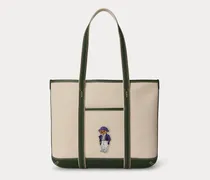 Kleine Shopper-Tasche mit Polo Bear