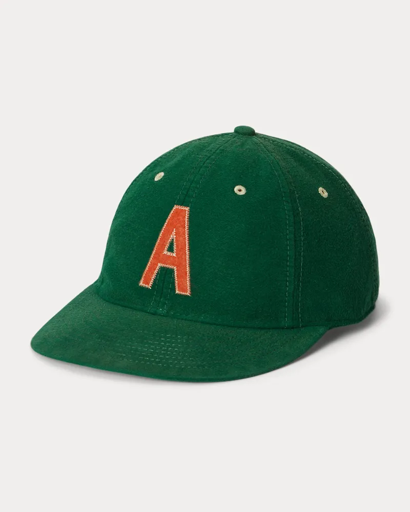 Ralph Lauren Chamois-Baseballkappe Green