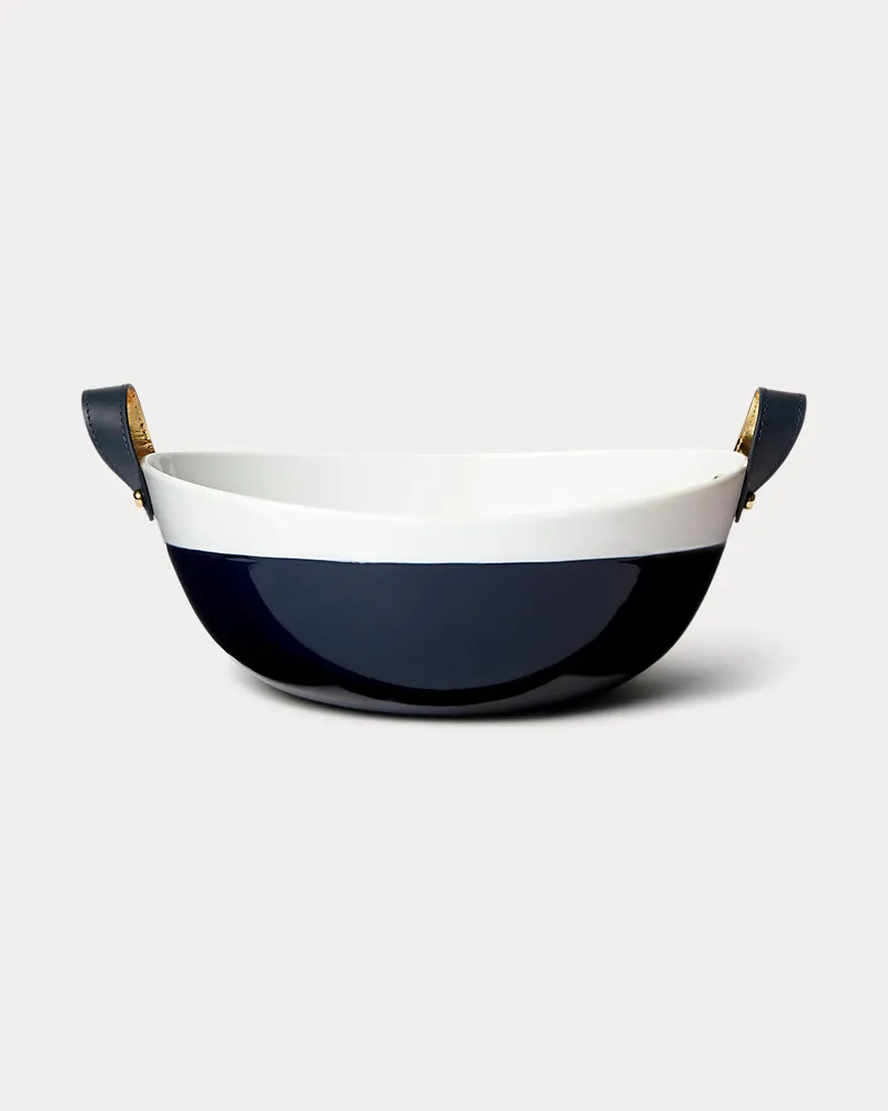 Ralph Lauren Home Salatschüssel Wyatt aus Porzellan Blue