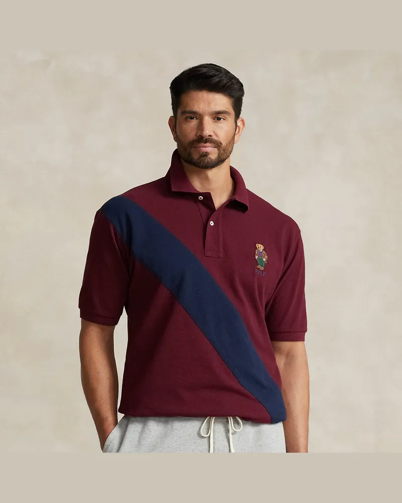 Ralph Lauren Große Größen - Piqué-Poloshirt mit Polo Bear Red
