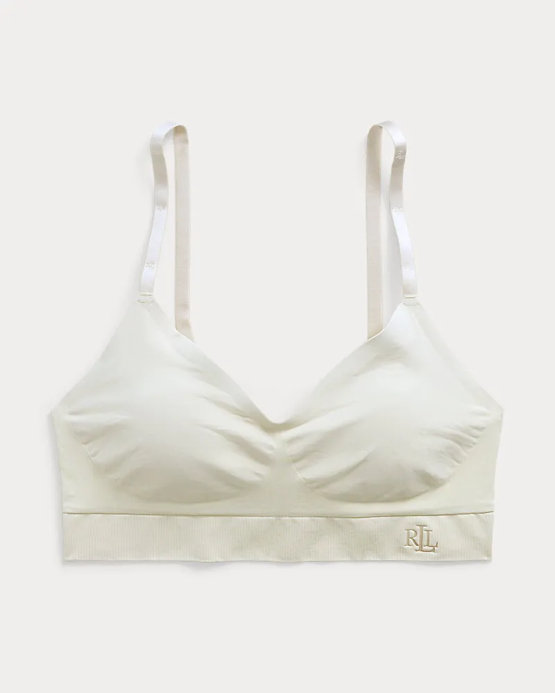Ralph Lauren Bügelloses Bustier White