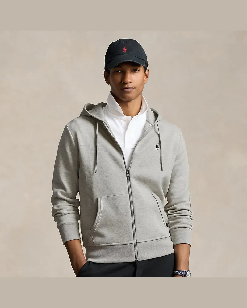 Ralph Lauren Doppellagige Kapuzenjacke Grey