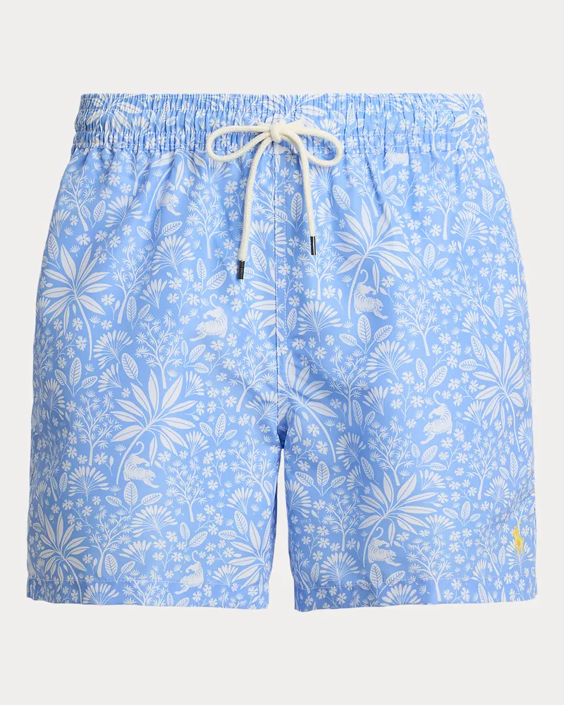 Ralph Lauren Klassische Badeshorts Traveler Blue