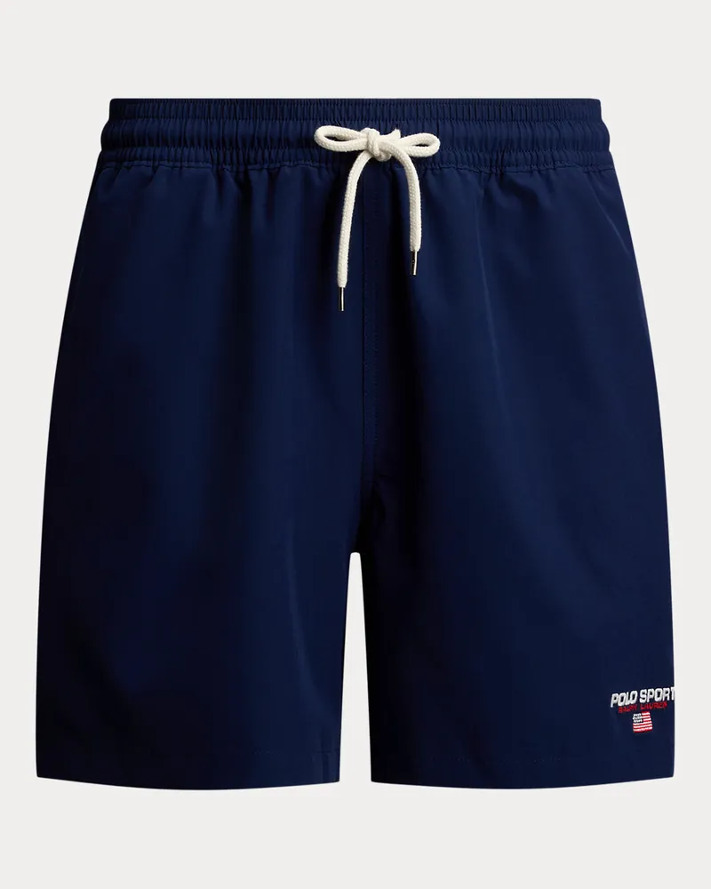 Ralph Lauren Klassische Badeshorts Traveler Blue