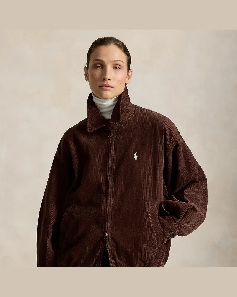 Ralph Lauren Jacke aus Kordsamt Brown