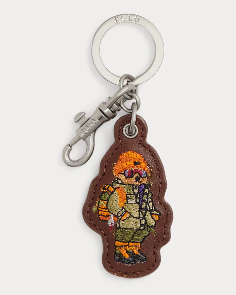 Ralph Lauren Schlüsselanhänger mit Polo Bear Brown
