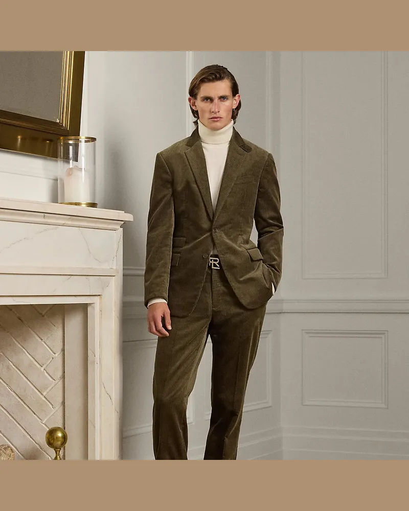 Ralph Lauren Handgeschneiderte Kordsamthose Gregory Green