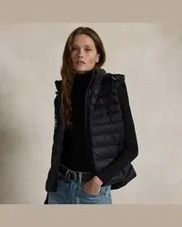 Ralph Lauren Wasserabweisende verstaubare Weste Black