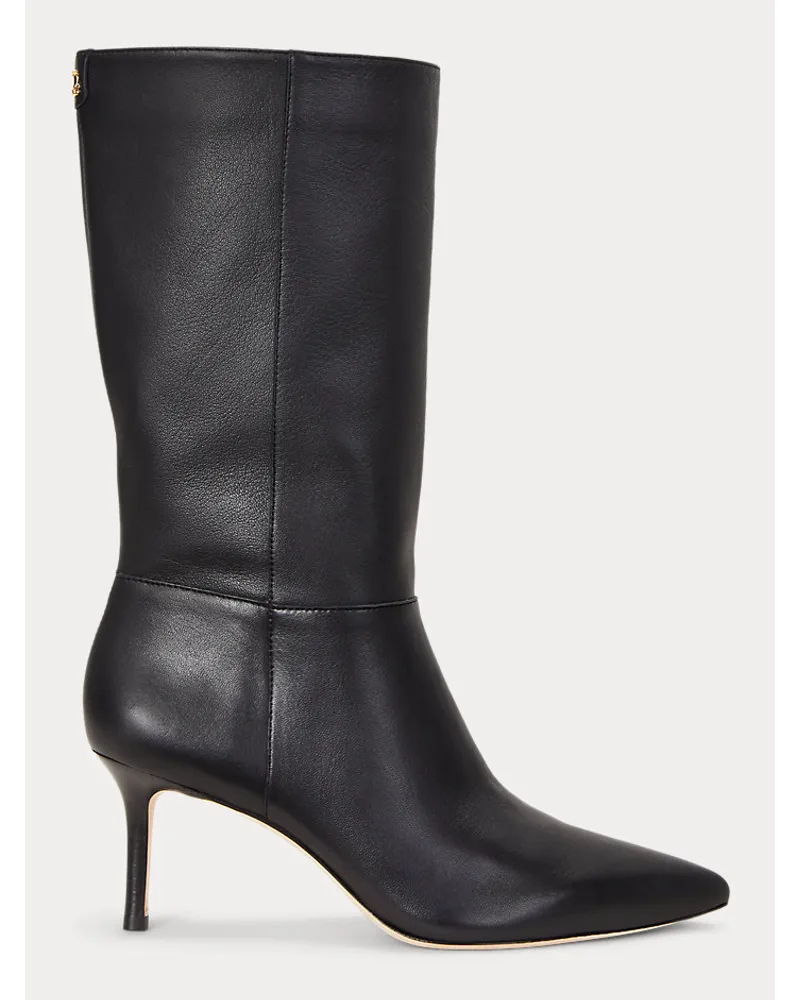 Ralph Lauren Stiefel Leannah aus Nappaleder Black