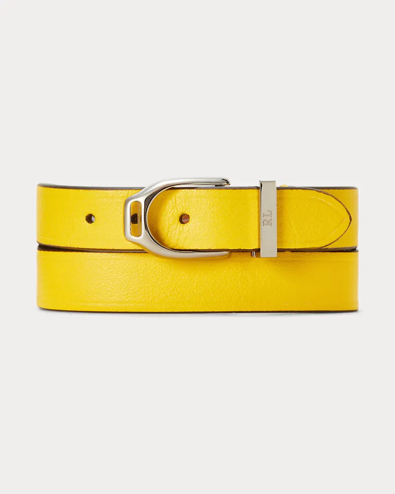 Ralph Lauren Schmales Wickelarmband Welington Yellow