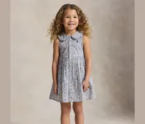 Geblümtes Hemdkleid aus Baumwolle