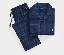 Karierter Pyjama aus Flanell