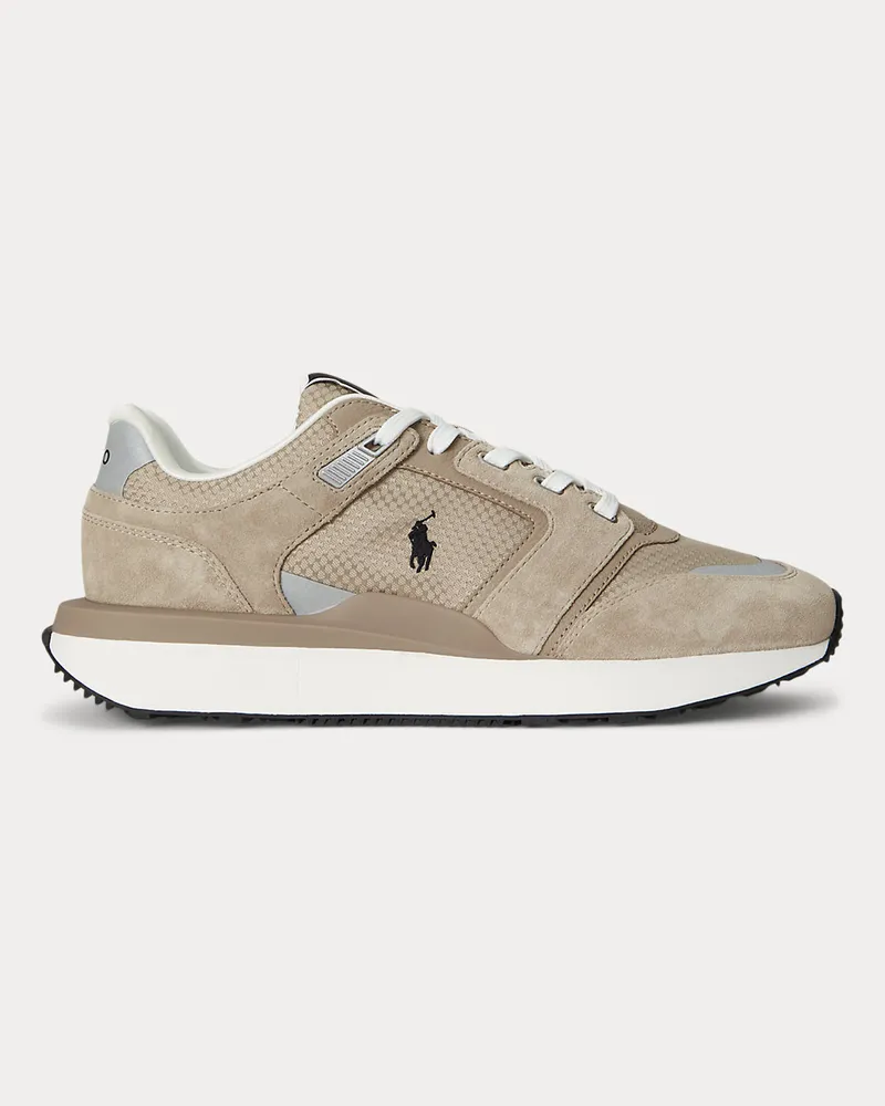 Ralph Lauren Sneaker Train 89 V2 mit Wildlederbahnen Natural