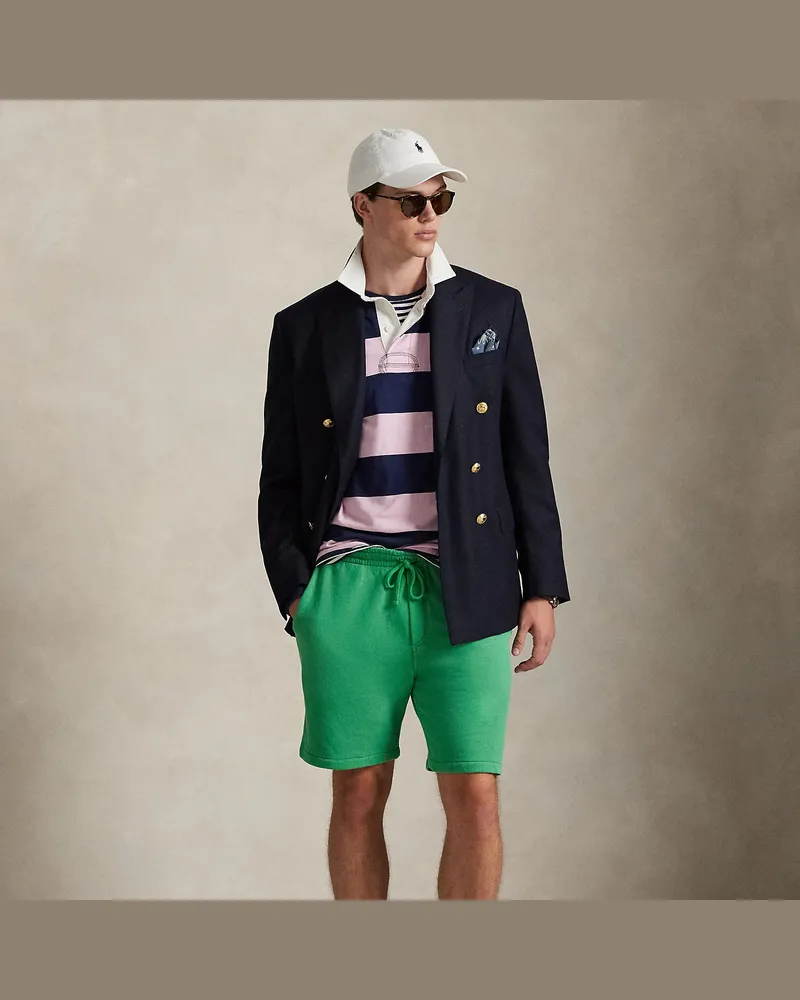 Ralph Lauren Shorts aus French-Terry Green
