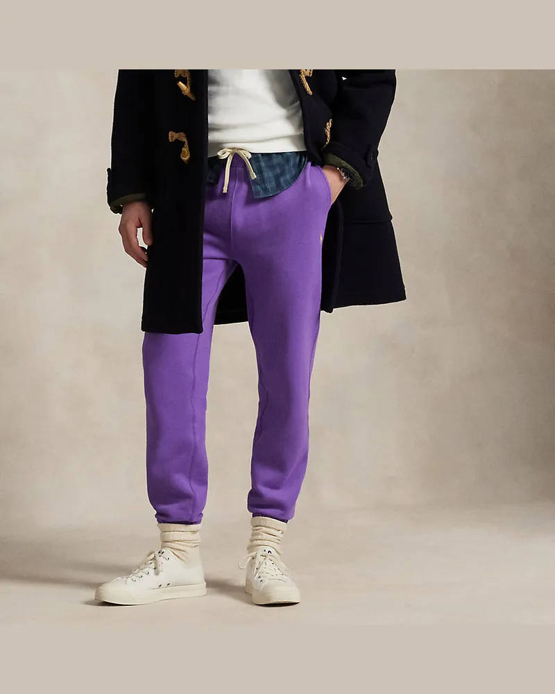 Ralph Lauren Die Jogginghose RL aus Fleece Purple