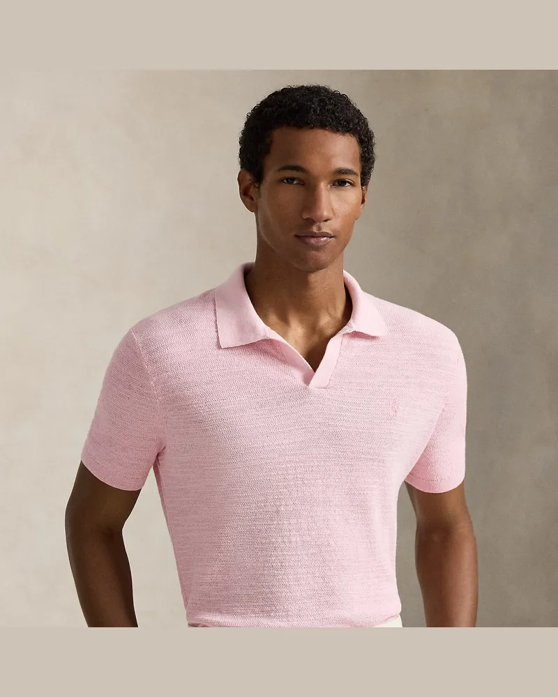 Ralph Lauren Strukturierter Baumwoll-Leinen-Pullover Multi