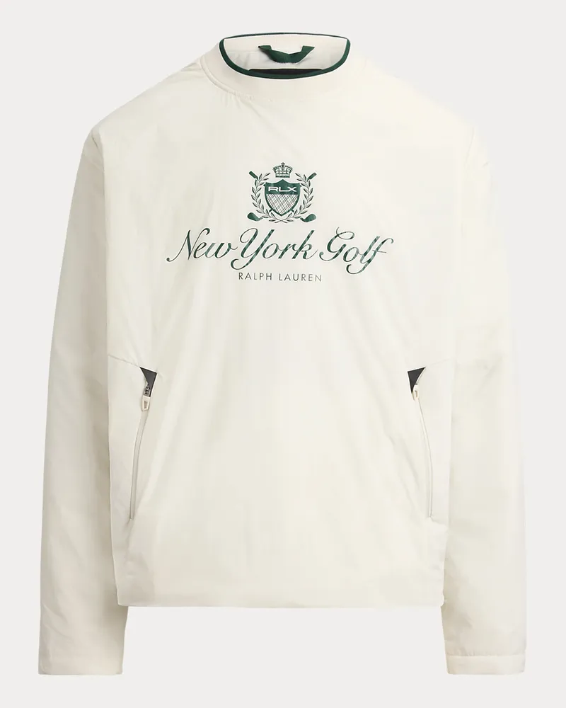 Ralph Lauren Stretch-Hybrid-Pullover mit Grafik White