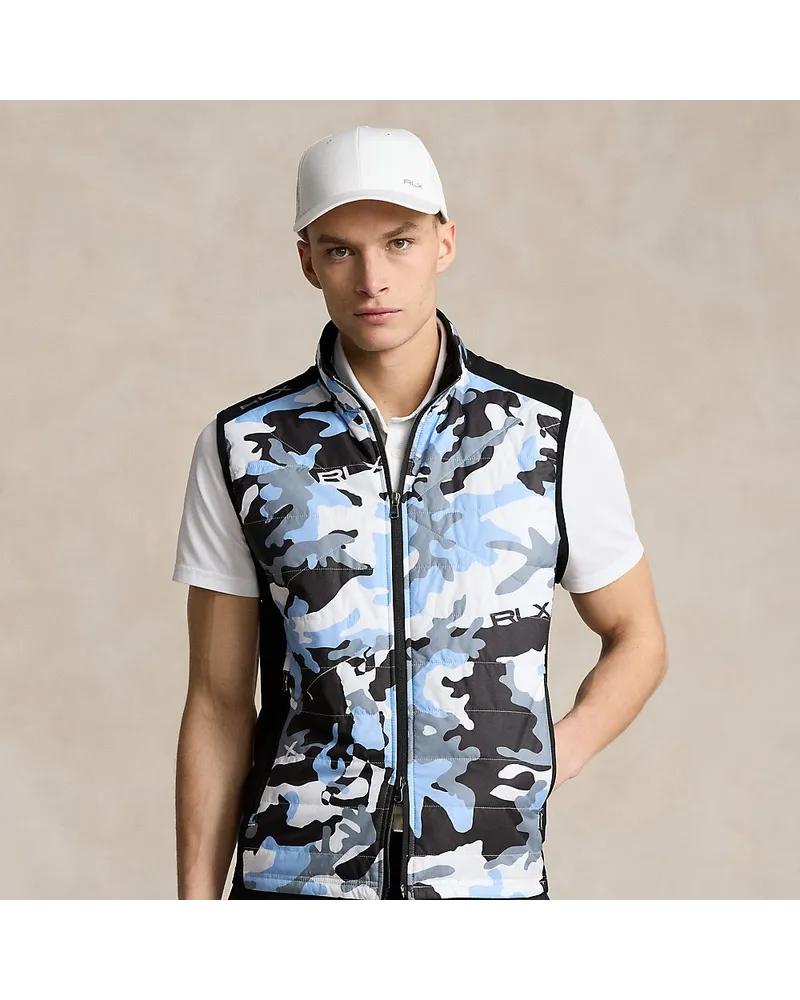 Ralph Lauren Hybrid-Weste mit Camouflagemuster Black