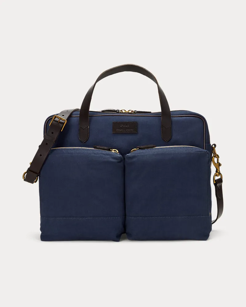 Ralph Lauren Umhängetasche Cooper aus Segeltuch Blue