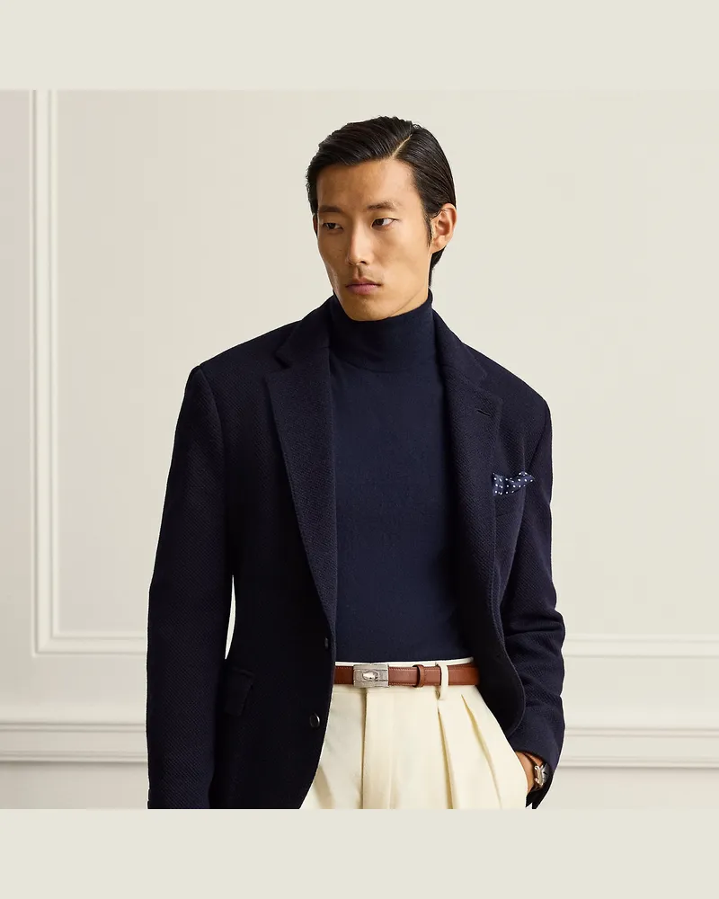 Ralph Lauren Handgeschneiderte Wolljacke Hadley Blue