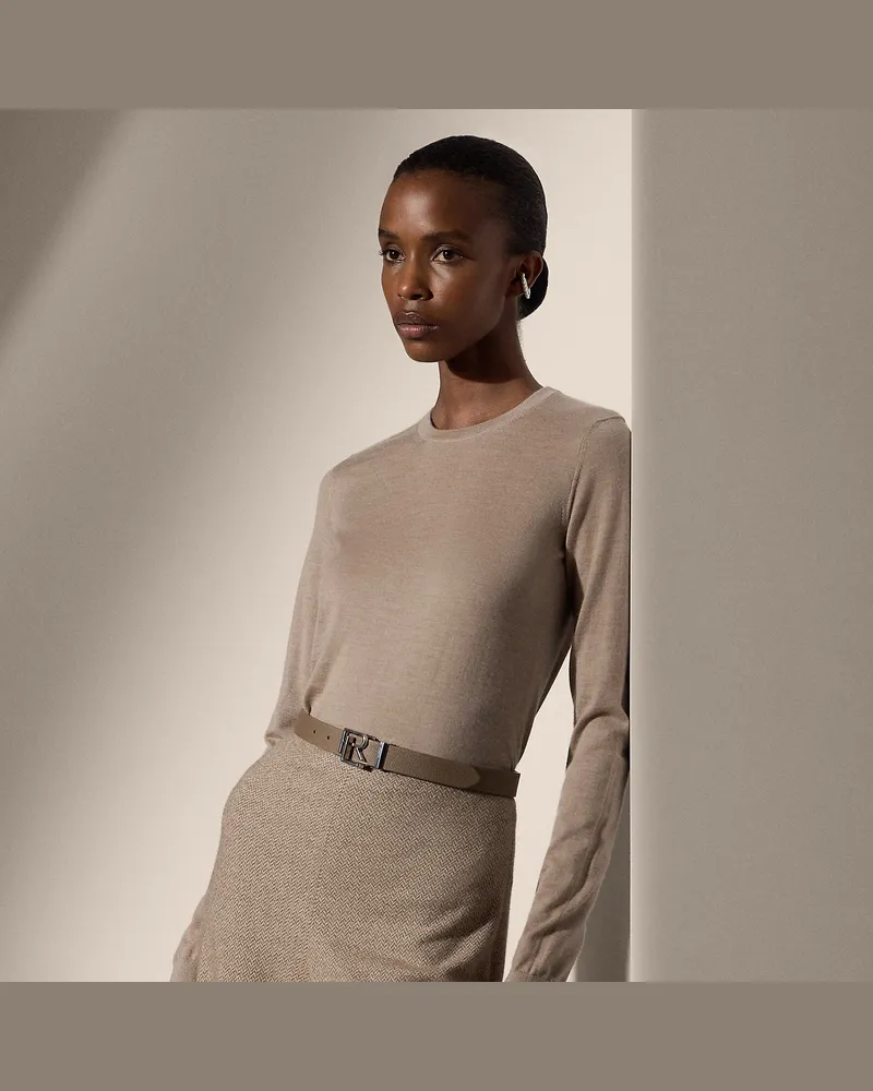 Ralph Lauren Rundhalspullover aus Kaschmir Natural