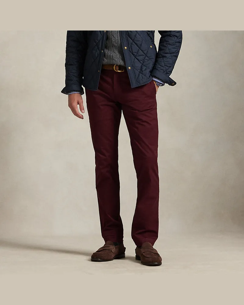 Ralph Lauren Slim-Fit Chinohose Greenwich Red