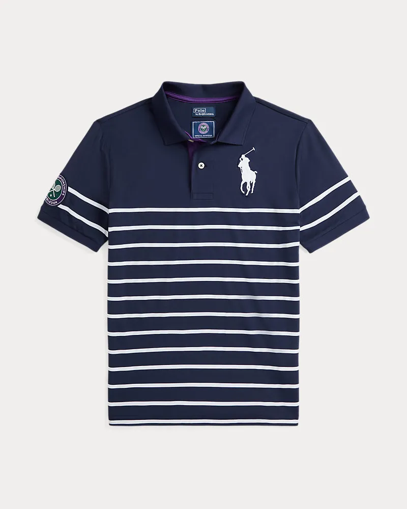 Ralph Lauren Ballkind-Performance-Poloshirt Wimbledon Blue