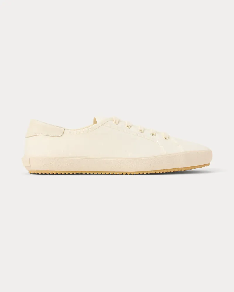 Ralph Lauren Sneaker Bayston aus Segeltuch Cream