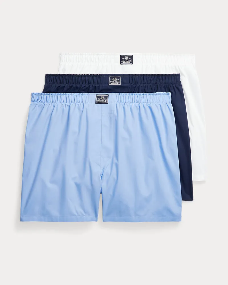 Ralph Lauren 3er-Pack Boxershorts aus Baumwolle Multi
