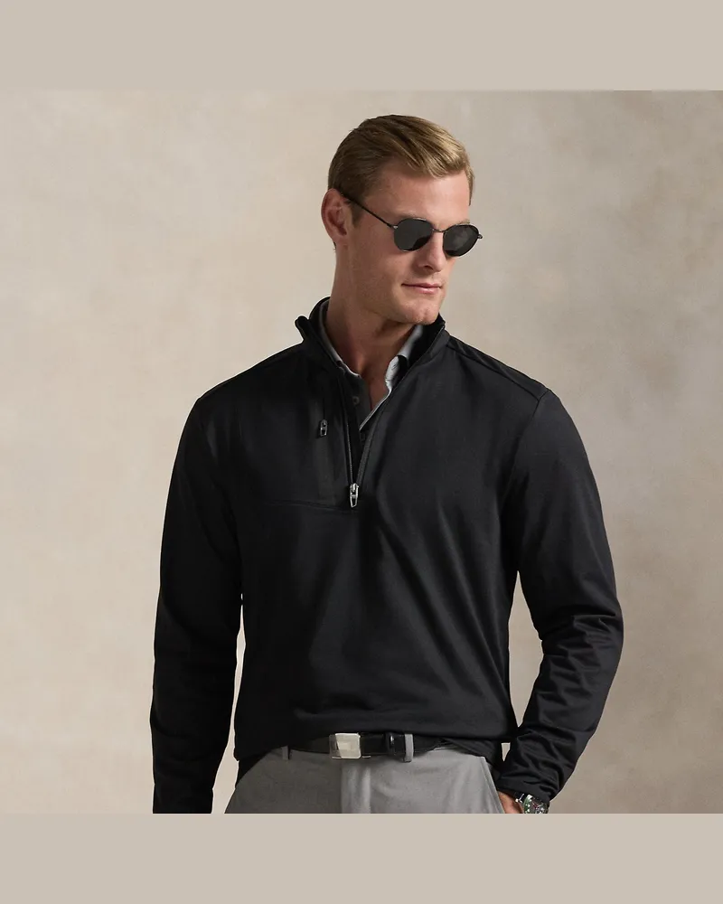 Ralph Lauren Classic-Fit Pullover aus Stretchjersey Black