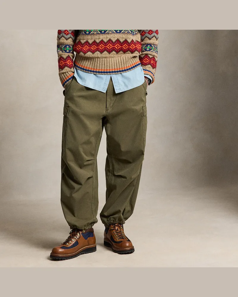 Ralph Lauren Relaxed-Fit Cargohose aus Ripstop Green