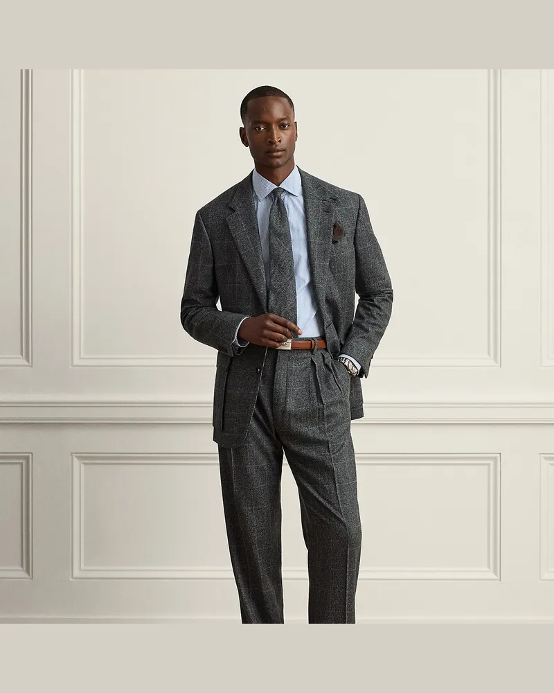 Ralph Lauren Handgeschneiderte Hose Glenn Grey