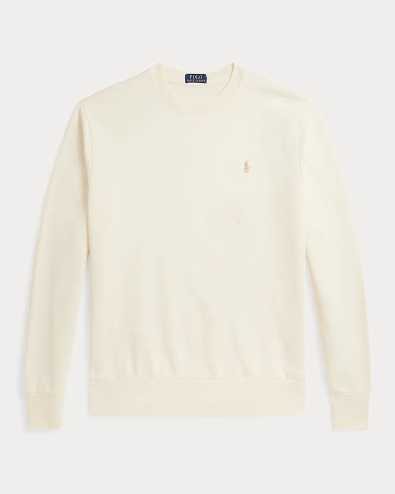 Ralph Lauren Sweatshirt aus Loopback-Fleece Cream