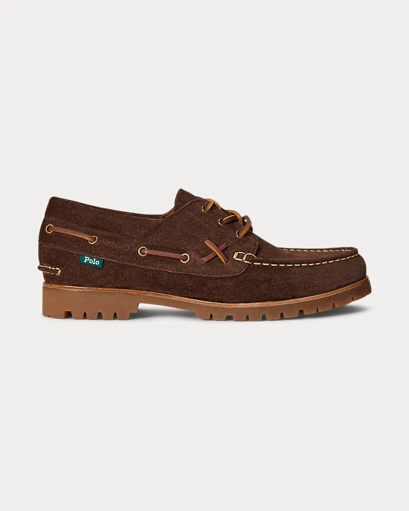 Ralph Lauren Bootsschuh Ranger aus Wildleder Brown