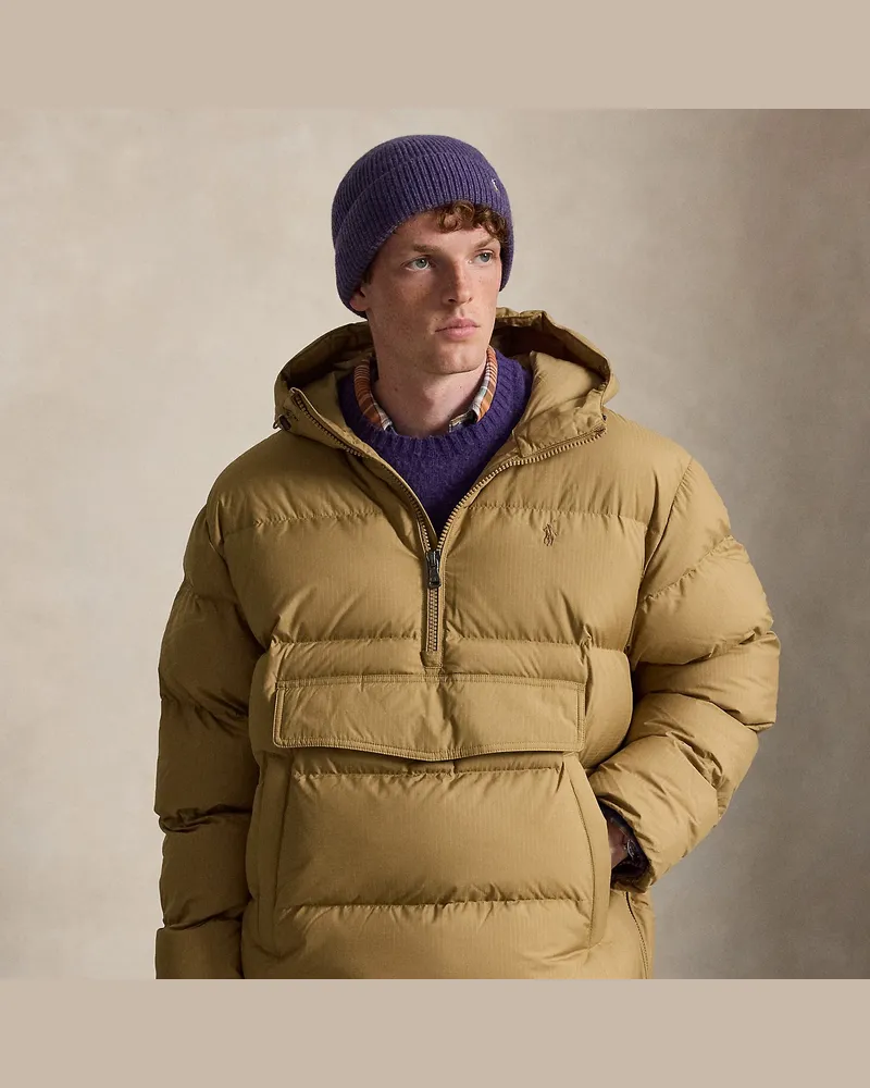 Ralph Lauren Relaxed-Fit Daunenjacke Gorham Tan