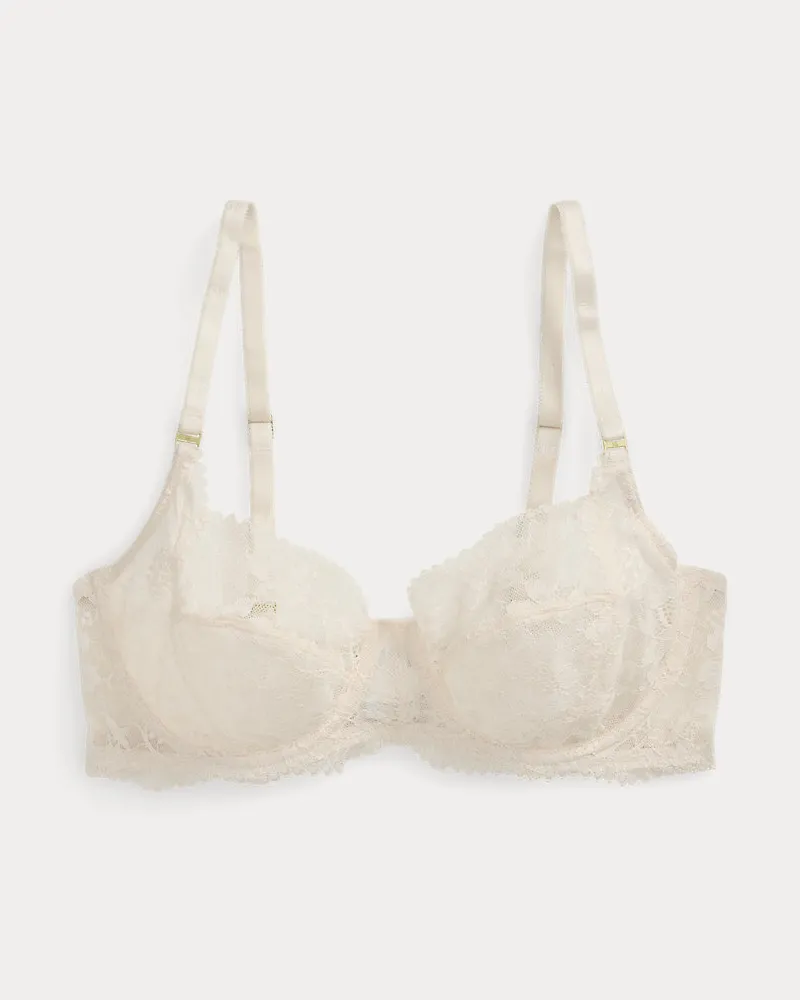 Ralph Lauren Spitzen-BH White
