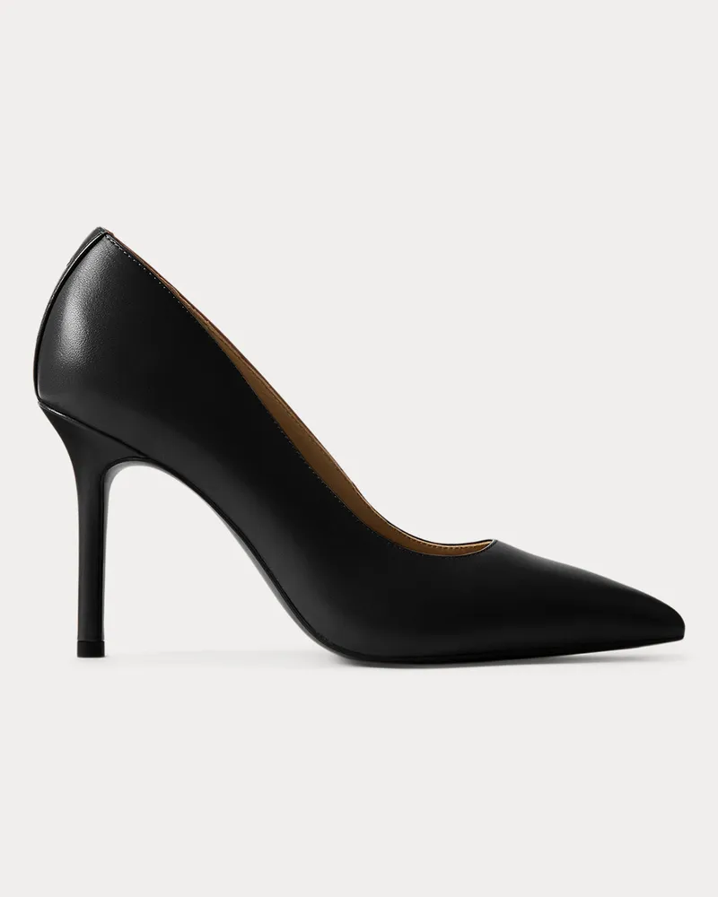 Ralph Lauren Lederpumps Lindella II Black
