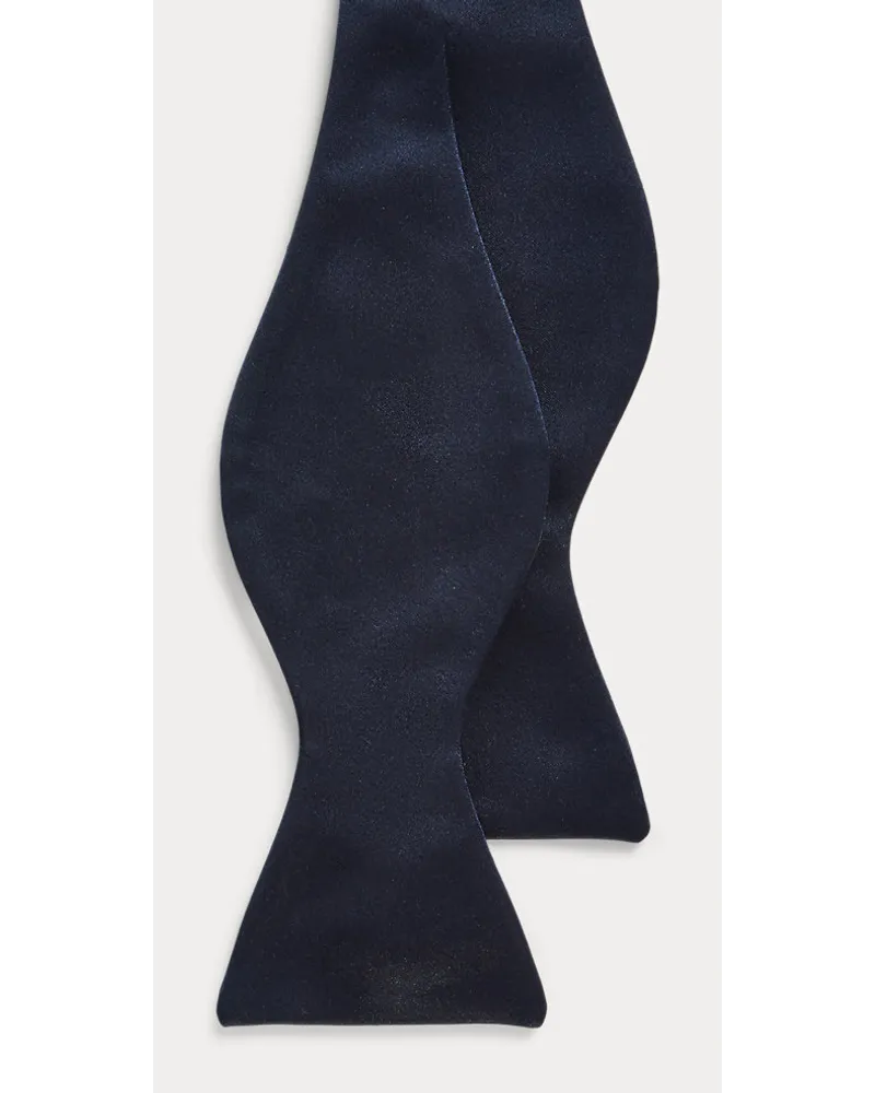 Ralph Lauren Fliege aus Seidensatin Blue