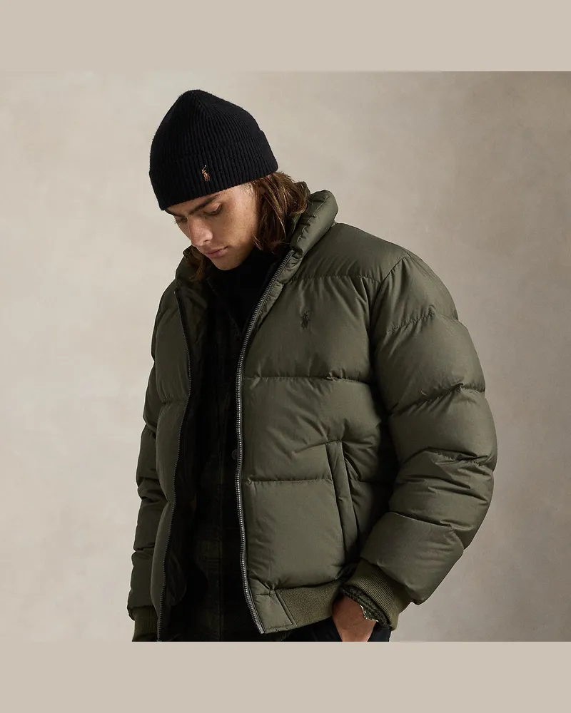 Ralph Lauren Daunenjacke aus strukturiertem Ripstop Green