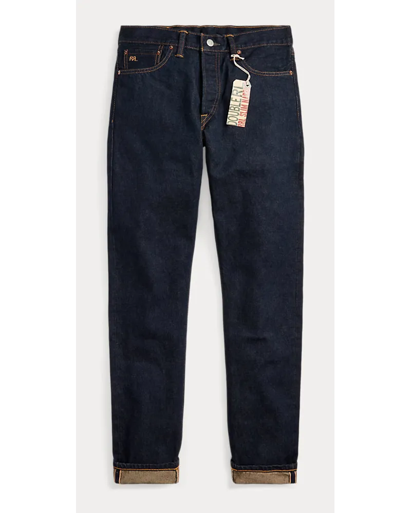 Ralph Lauren Einmal vorgewaschene Slim-Fit-Jeans Blue