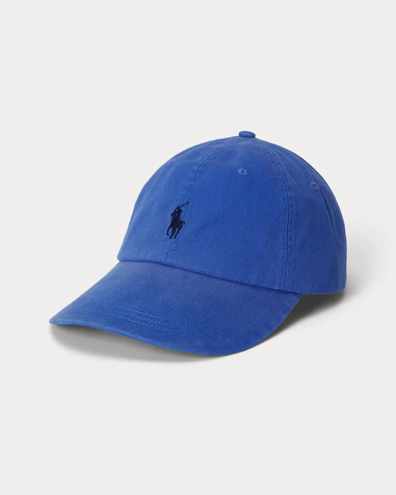 Ralph Lauren Kappe Australian Open mit langem Schirm Blue