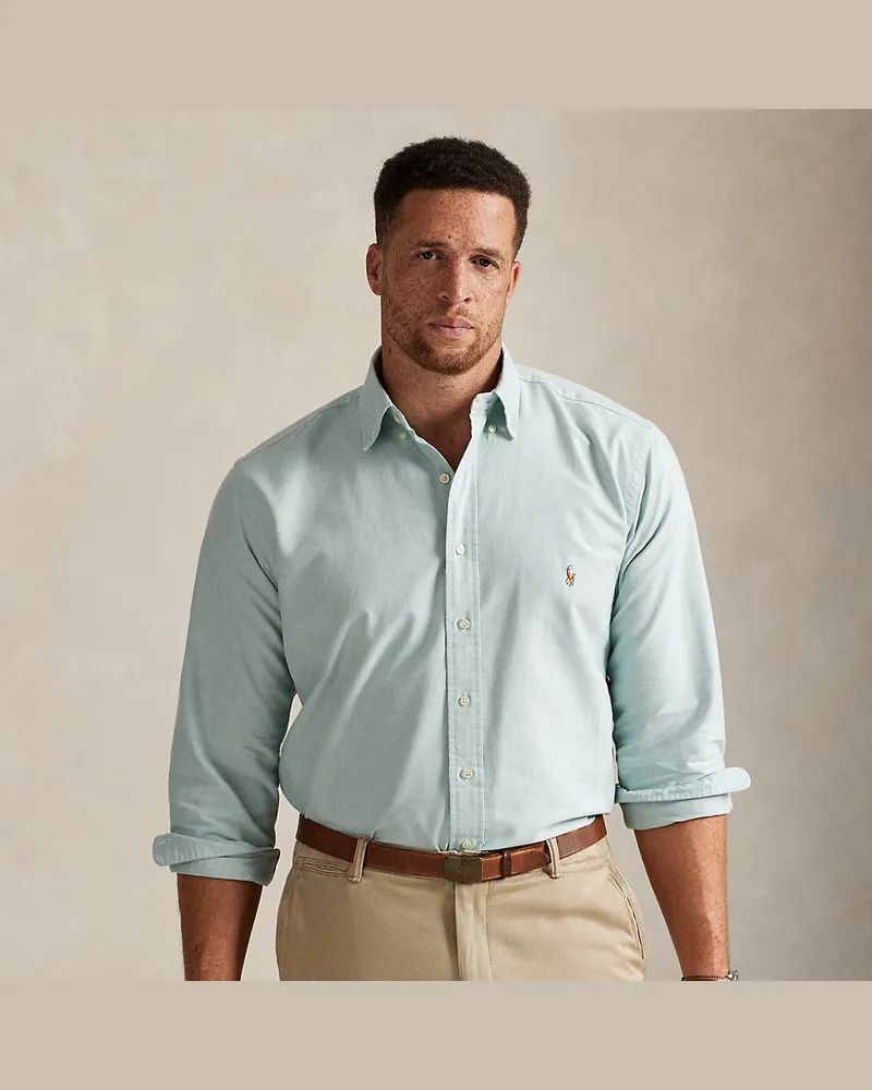 Ralph Lauren Große Größen - Das klassische Oxfordhemd Green